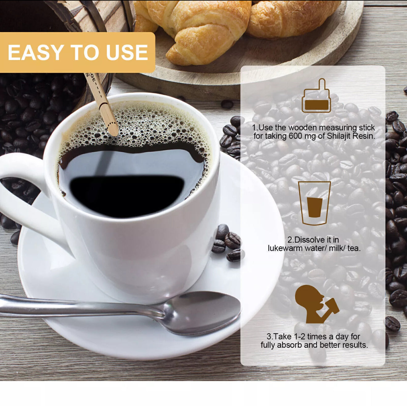 Reines Shilajit-Resin